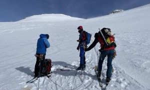 Skihochtour Monte Rosa - Aufstieg