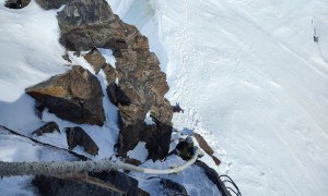 Skihochtour Monte Rosa - Balmenhorn Rückblick