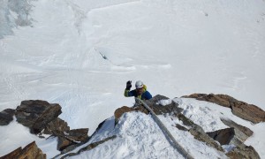 Skihochtour Monte Rosa - Balmenhorn Rückblick