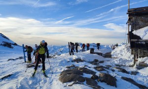 Abfahrt Staffal - Mantova Hütte