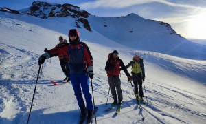 Abfahrt Staffal - unterhalb der Hütte