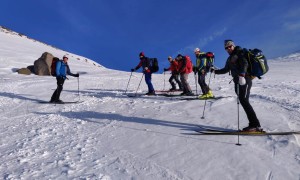 Abfahrt Staffal - unterhalb der Hütte