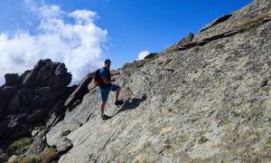 Bergtour Großer Friedrichskopf - Aufstieg über Südgrat