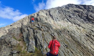 Bergtour Großer Friedrichskopf - Aufstieg über Südgrat