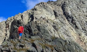 Bergtour Großer Friedrichskopf - Aufstieg über Südgrat