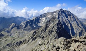 Bergtour Großer Friedrichskopf - Gipfelsieg, Blick zum Georgskopf und Petzeck