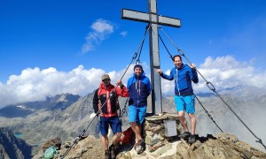 Bergtour Großer Friedrichskopf - Gipfelsieg