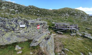 Bergtour Großer Friedrichskopf - Abstieg, beim Winkler See