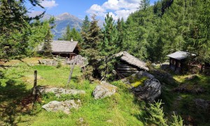 Bergtour Großer Friedrichskopf - Abstieg, bei der Gartlalm