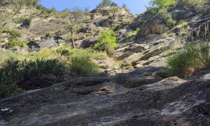 Klettesteig Ölberg - im Steig