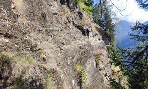 Klettesteig Ölberg - im Steig