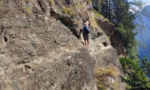 Klettesteig Ölberg - im Steig