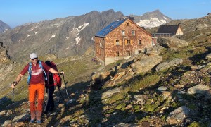 Hochtour Großvenediger - beim Defreggerhaus, mit Blick zum Großen Geiger