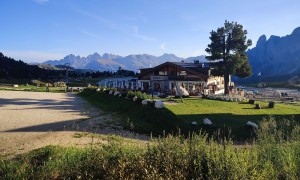 Klettersteig Plattkofel - Start beim Sellajochhaus