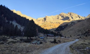 Bergtour Morgenkofel - Zustieg Mühlbachtal, bei der Unterwanger Alm