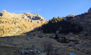 Bergtour Morgenkofel - Zustieg Mühlbachtal, bei der Oberwanger Alm