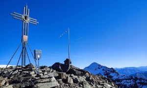 Bergtour Morgenkofel - Gipfelsieg mit Schwarze Wand