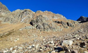 Bergtour Morgenkofel - Abstieg, Rückblick