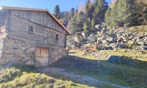 Bergtour Morgenkofel - Rückweg bei der Oberwanger Alm