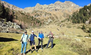 Bergtour Morgenkofel - Rückweg bei der Oberwanger Alm