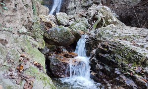 Klettersteig Val del Ri - im Steig