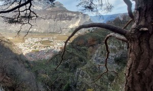 Klettersteig Val del Ri - Rückblick Mezzolombardo